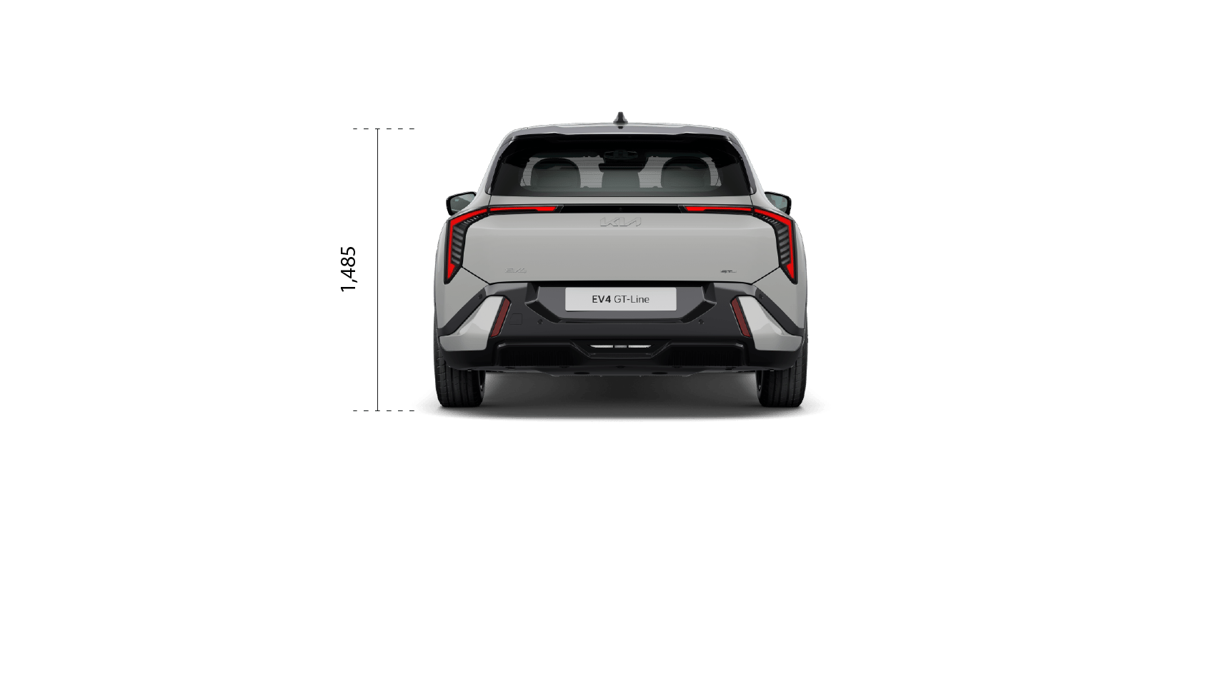 Kia EV4 GT-Line, Heckansicht