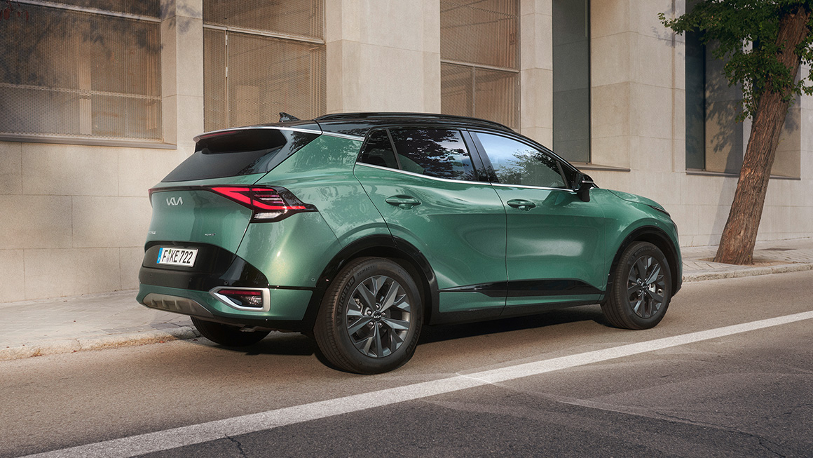 Kia Sportage, modern designtes Heck